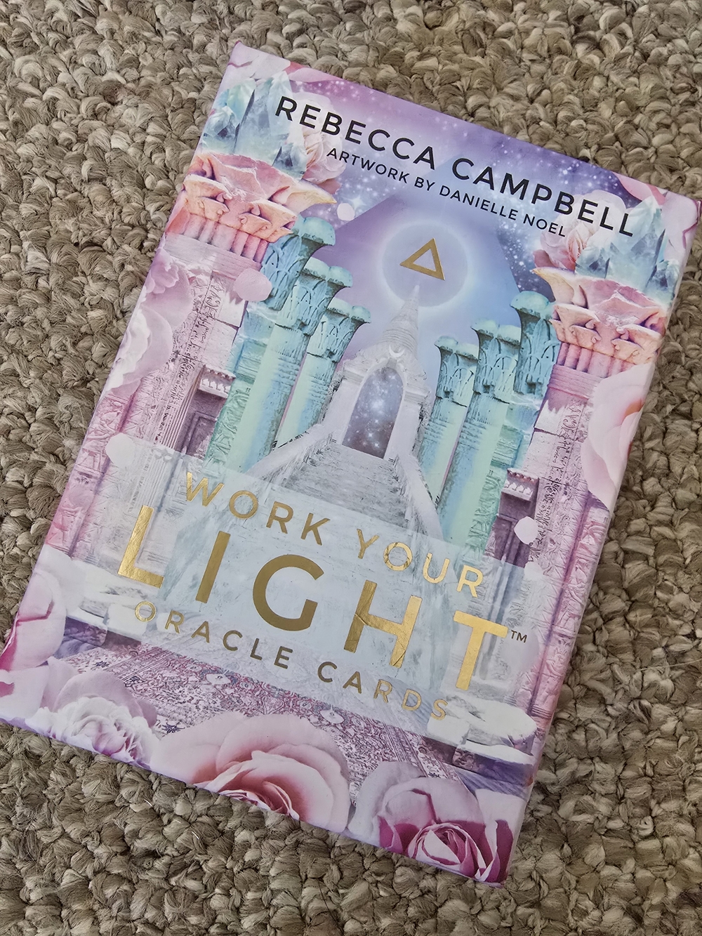 Rebecca Campbell Work Your Light Oracle Cards Deck Guidebook